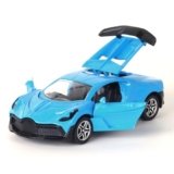 Frendo Metal Die-Cast Sports Car | 1:37 Scale | Collectible Model | Durable Metal Body | Miniature Toy Vehicle | Classic Bug Design | Blue