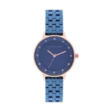 French Connection Stainless Steel Analog Blue Dial Women’s Watch-Fcn00035D