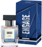 Engage Homme Men Perfume, Citrus & Fresh Fragrance Scent, Gift for Men, Long Lasting Eau de Parfum  –  50 ml(For Men)