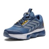 Campus Men’s Rage R.Slate/WHT Running Shoes – 9UK/India 1 Pair