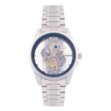 French Connection Cosmos Transparent Round Dial Automatic Watch for Men – FCK1SM