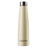 Lifelong Stainless Steel Water Bottle 900ml | Durable, Leak-Proof, Easy Grip, Rust Free, Easy-to-Clean, Odour-Free Bottle with Secure Cap for School, Travel, Gym & Work (LLBT03, Beige)