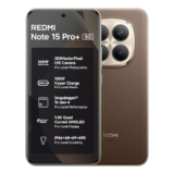 REDMI Note 15 Pro+ 5G (Coffee Mocha, 8GB + 256GB) | 200MasterPixel OIS Camera | Snapdragon 7s Gen 4 | CrystalRes AMOLED | IP69/69K | 6500mAh Si/C Battery | 100W HyperCharge