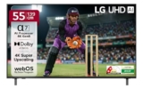 LG 139 cm (55 inches) UA82 AI Series 4K Ultra HD (3840 x 2160) Smart webOS LED TV 55UA82006LA