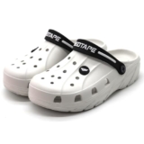 Red Tape Designer Comfortable Clogs, Sandals With Adjustable Back Strap For Men Off White – 8 Uk