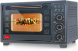 Pigeon 40-Litre Oven Toaster Grill (OTG)(Electronic Oven with Rotisserie, Black)