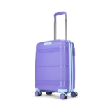 Skybags Cabin Paratrip Hard Luggage (55 cm) | Polypropylene Luggage Trolley with 8 Spinner Wheels| Purple Oppulence | Unisex