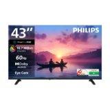 PHILIPS Frameless 108 cm (43 inch) Full HD LED Smart Google TV with Voice Control Remote Dolby Audio Ultra-Narrow Bezel Eye Care 24W Sound Output HDR10 Wider Colour Gamut 8 GB Storage Energy Saving(43PFT6130/94)