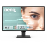 BenQ GW2790Q, 27 Inch (68.58 cm), IPS, 2K QHD 2560×1440, 100Hz, Black, 99% sRGB, 1500:1 CR, Eye-Careu, Dual HDMI, DisplayPort, Bezel-Less, Eyesafe, Wall Mountable Monitor
