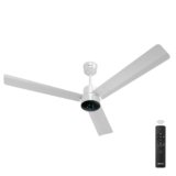Bajaj Classico Sleek Neo 5S 1200MM(48) BLDC Ceiling Fan with Remote|LED speed indicator|BEE 5 Star Rated Energy Efficient|Power Saving|Sleek Compact Design|High Air Delivery|2Yr Warranty|White & Black