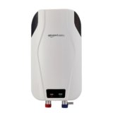 Amazon Basics 3L Instant Water Heater | 3KW | Geyser with PP Body & SS Tank | Corded Electric | Rust Proof | 4 Level Safety | White