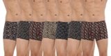 Dollar Bigboss Cotton Blend Men’s Assorted Pack of 7 Printed Trunk (8905474830837_Mbtr-09-Crazymini-Po7-Large