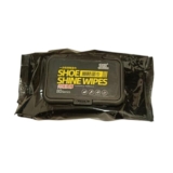 JEAMS Shoe Shine Wipes, 80 Count | Instant Shine & Dust Removal | Portable Travel Pack | Disposable Cleaning Wipes for Leather & Sports Shoes