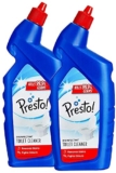 Amazon Brand – Presto! Disinfectant Toilet Cleaner, Original | 2 Litre | 1 L X 2 Packs | Kills 99.9% Germs | Removes Tough Stains | Provides Long Lasting Freshness