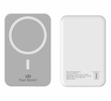 True Desire 10000 Mah Magsafe Wireless Power Bank 15w Wireless &22.5 watts Wired Charging for iPhone 12 and Above