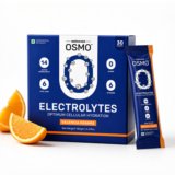 Wellversed OSMO Electrolyte Powder | Rapid Hydration & Cramp Relief | Zero Sugar Electrolyte Hydration Drink(30 Sachets, Valencia Orange Flavored)