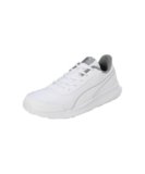Puma Mens Dazzler White-Smokey Gray-Silver Sneaker – 11 UK (39178204)