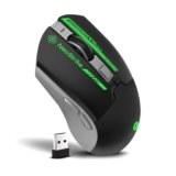 FRONTECH Neo Strike Wireless Gaming Mouse with 3200DPI, Comfortable & Ergonomic Design, RGB LED Lights, 6 Buttons, in-Built Rechargeable Battery, Power & LED ON/Off Switch.(MS-0059)