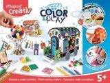 MAPED Creativ Color and Play – Design My Carriages (Colouring Activity & 3D Model), Multicolor (907024)