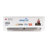 Panasonic 1.5 Ton 3 Star Premium WiFi Inverter Smart Split AC (DustBuster Tech, Matter Enabled, AI, Higher Airflow, Copper Cond., 8in1 Convertible, 2-Way,PM0.1 Filter,CS/CU-SU18BKY3W,New Star rated,White)