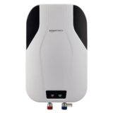 Amazon Basics 5.9L Instant Water Heater | 3KW | Geyser with PP Body & SS Tank | Corded Electric | Rust Proof | 4 Level Safety | White