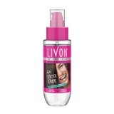 Livon Hair Serum, For Dry & Frizzy Hair | Provides shine , smoothness & damage protection| Leave in serum for women & Men| With Vitamin E & Argan Oil | 100ml