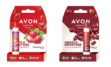 Avon Naturals Lip Balm, Strawberry and Cherry Combo 4.5 Gram Each, Avon Lip Balm