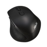 ASUS MW203 Multi-Device Wireless Silent Mouse, 2.4GHz with USB Nano Receiver, 2400 DPI Optical Tracking, 6 Buttons, Compatible with PC/Laptop – Black (MW203 (Black))
