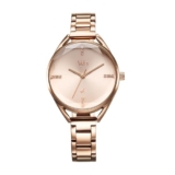 Fastrack Vyb Quartz Analog Rose Gold Dial Rose Gold Alloy Strap Watch for Women-FV60052WM02W