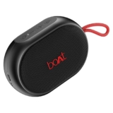 Boat Stone 110 Bluetooth Speaker with 3W Signature Sound, Up to 15Hrs Playback, Built-in Mic, TWS Feature, Bluetooth v5.4, AUX Port, Voice Assistant & IPX4 (Raging Black)