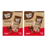 Yogabar Multigrain Energy Bars – Chocolate Chunk 20 Bars – Daily Protein Snack, High Energy & Nutrition Bars – with 8g Protein & 7g Fibre – No Preservatives – Pack of 2, 10 Bars each