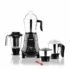 tu casa Table Lamps Black Metal Base with Black/White Cotton (Filigree Design Print) Shades for Home Décor, Bedrooms, Living Room, Gifting, Diwali, Dining Space, Study Room, Restaurants (H-19)