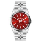 Carlington Analog Men’s Watch with Stainless Steel Chain Strap, Multi-Color Dial Options, Premium Gift Watch for Men – Stylish Casual & Formal Wrist Watch – CT 8811