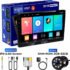 HAMMER Blaze Wired Over Ear Gaming Headphones with Mic, 50mm Drivers, Full RGB Lights, Gaming Headset with Adjustable Bands, Breathable earcushion, 1.5Mtr Wire with USB (Cyan)