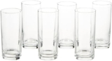 Amazon Brand – Solimo Glass Set (275ml, Transparent) – Set of 6