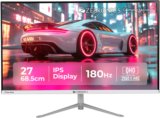 ZEBRONICS Zeb-A 68.5 cm (27 inch) Quad HD LED Backlit IPS Panel Gaming Monitor (Zeb-A27 QHD LED 180Hz)(Response Time: 1 ms, 180 Hz Refresh Rate)