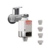 WaterScience CLEO Shower And Tap Filter For Hard Water | Hard Water Softener For Tap | Hard Water Filter For Tap – CLEO-SFU-423