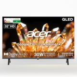acer 80 cm (32 inches) Ultra V Series HD Ready Smart QLED Google TV AR32QDVGU2841BD