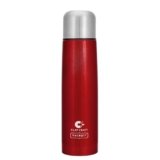 Clay Craft Vacbott Terra Double Walled|18 Hours Hot and 24 Hours Cold Vacuum Insulated|Thermosteel| Flask 500 ml|Steel Water Bottles for Office|Travelling|BPA-Free|BIS Certified|1Year Limited Warranty