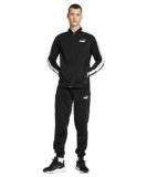 Puma Mens Baseball Tricot Suit, Black, XL (67742801)
