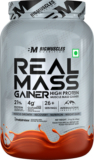 BIGMUSCLES NUTRITION Real Mass Gainer | Added Glutamine, BCAA | High Protein Weight Gainers/Mass Gainers(2 kg, Chocolate)