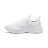 PUMA | Retaliate 3 Running Shoes | White-Feather Gray-Black | 5UK