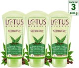 LOTUS HERBALS NEEMWASH Neem & Clove Ultra-Purifying  ( Pack of 3 ) ( 150g * 3 ) Face Wash(450 g)