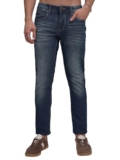 Highlander Men’s Slim Fit Jeans | Light Fade | Stretchable Denim | Sleek & Comfortable for Everyday Wear
