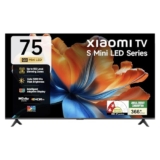 Xiaomi 189 cm (75 inches) 4K UHD Smart Quantum MagiQ S Mini LED Google TV L75MC-IN