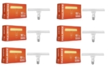 Halonix 10 Watts B22D Led Bulb Mini Tube Light| Color- Yellow | Pack Of 6