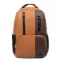 Teakwood Navy Unisex Backpack with 15 inch Laptop Compartment & Water Resistance