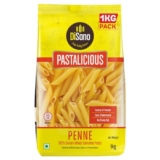 DiSano Penne Pasta, 1Kg, 100% Durum Wheat, No Maida, Source of Protein & Fiber.