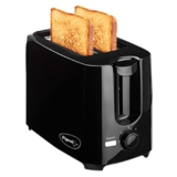 Pigeon 2 Slice Auto Pop up Toaster. A Smart Bread Toaster for Your Home (750 Watts) (Black)