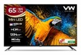 VW 165 cm (65 inches) 4K Ultra HD QLED Smart Mini LED Google TV VW65MINIQ1